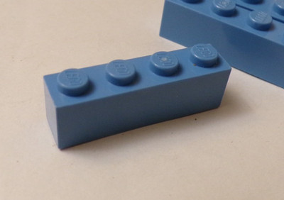 Lego x5 Medium Blue 1x4 Bricks, 3010 (028-268)