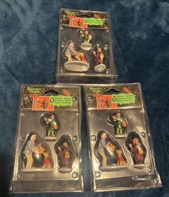 Lemax Halloween Spooky Town EVERYONE GET A TREAT Figurines Set of 3 NEW SEALED