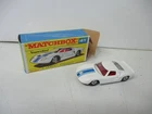 Matchbox Lesney Superfast SF41 Ford GT- white, black base, EARLY F BOX