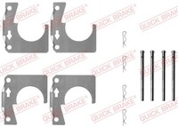 Quick Brake ZubehöRsatz Scheibenbremsbelag FüR Ford Escort I AFH ATH 1100