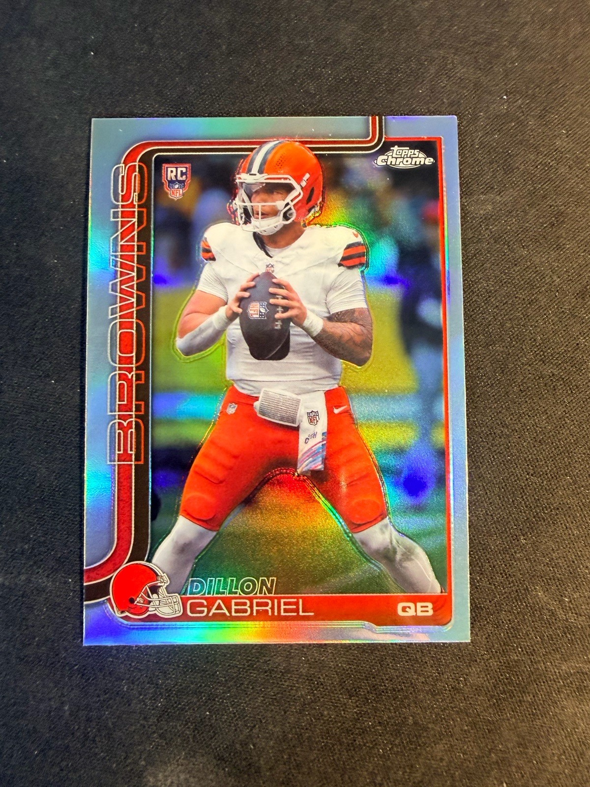 2025 Topps Chrome - Rookies Dillon Gabriel #317 Topps Refractor (RC)