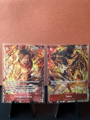 Sabo & Ace (Illustration Box Vol.5) One Piece Promotion Cards Foil