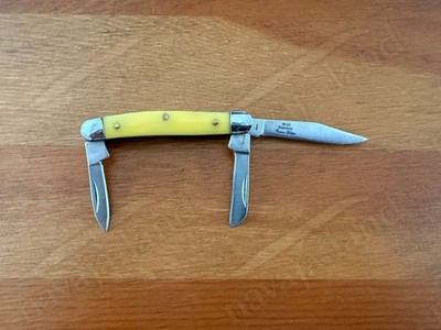 Elk Ridge ER-323SY Gentleman's Stockman Folding Knife – Yellow