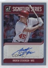 2018 Panini Donruss Signature Series Andrew Stevenson #SS-AS Auto 0sm4