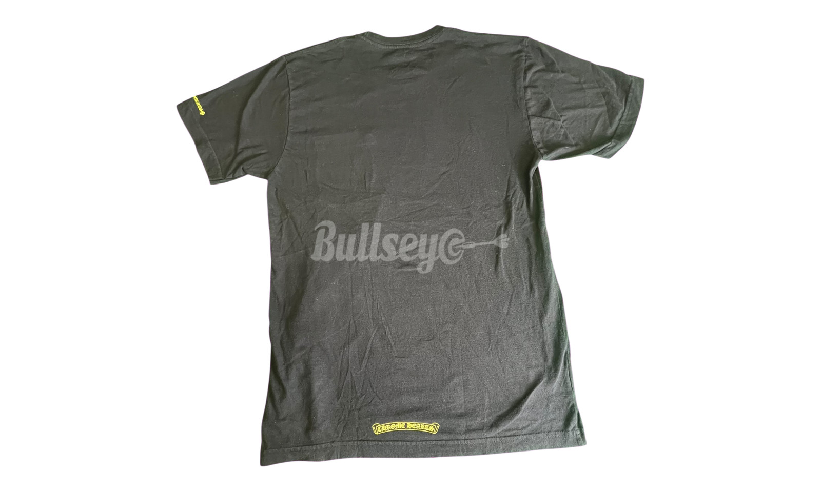 Chrome Hearts Neck Letter Yellow Black T-Shirt (PreOwned) thumbnail 2