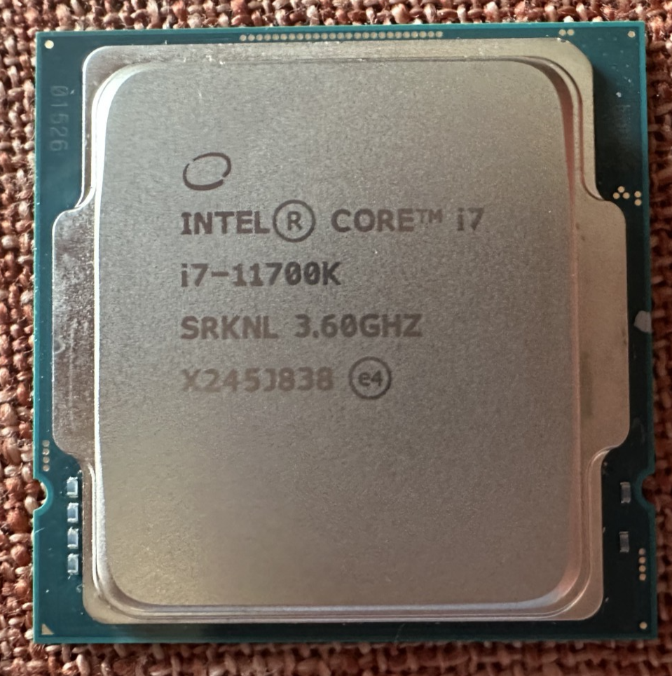 Intel Core i7-11700K Desktop Processor 8 Cores up to 5.0 GHz