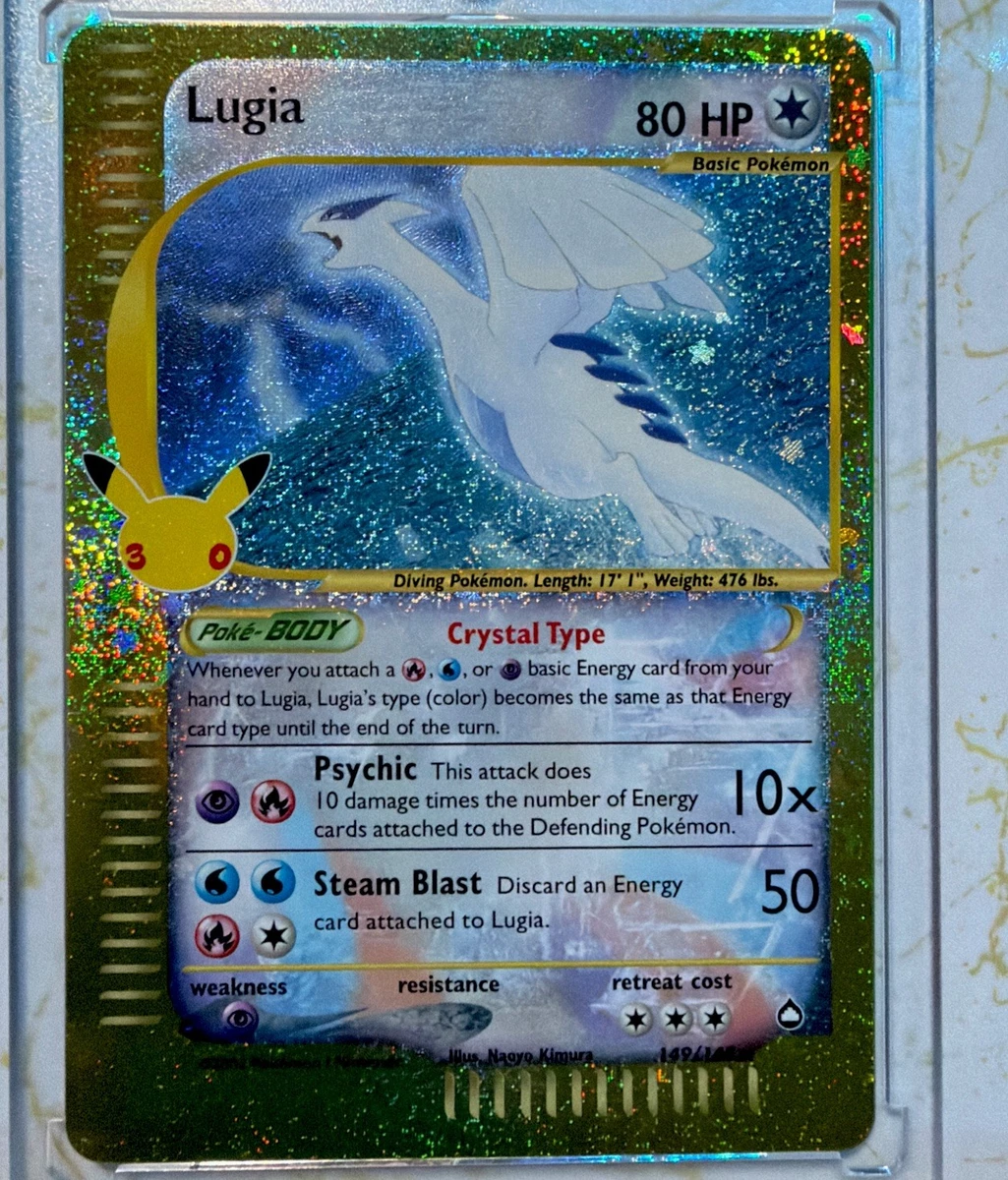 Preços baixos em Cartões individuais de Pokémon Lugia Aquapolis | eBay