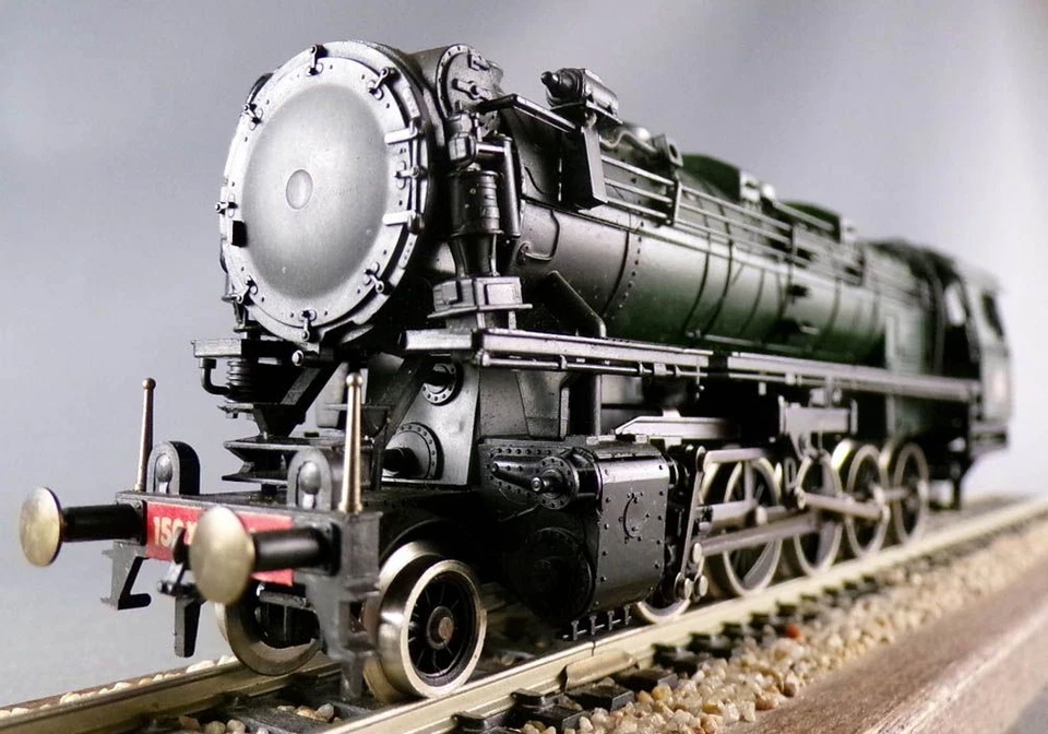 Jouef 8265 Ho Sncf Loco Vapeur 150 X 29 Tender 34 X 157 Audun le Roman Eclairage - Photo 4/4