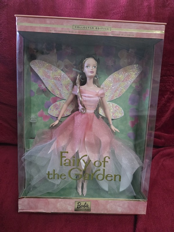 Barbie Collector Edition Fairy of the Garden Doll, Enchanted World, pink 