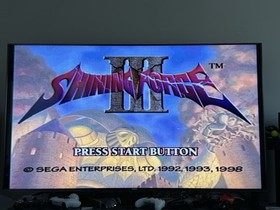 Shining Force III (Sega Saturn, 1998) US Release Disc Only - Mint Condition!