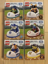 Tomica Professional Baseball Tomica 2025 Mascot Car Central League 6 Team Set