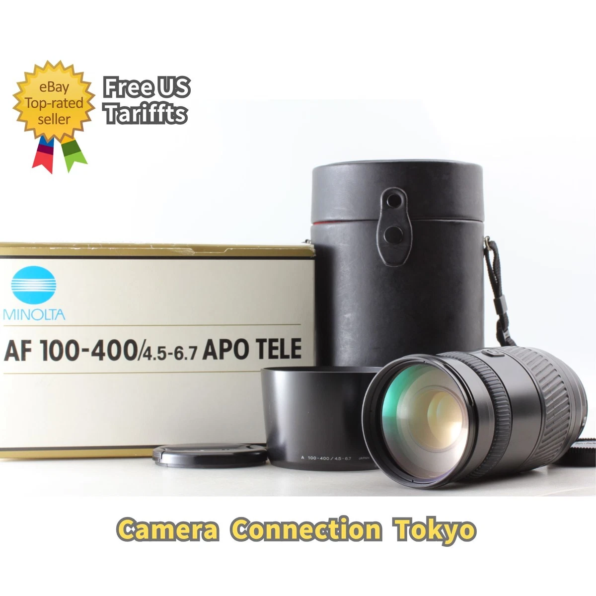 【M6】MINOLTA AF APOTELE 100-400mm ケース付き Minolta 100-400mm Focal Camera Lenses for sale | eBay