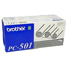 Brother PC-501 Printer Cartridges For FAX-575 Quantity 2 New Unopened 150 pages