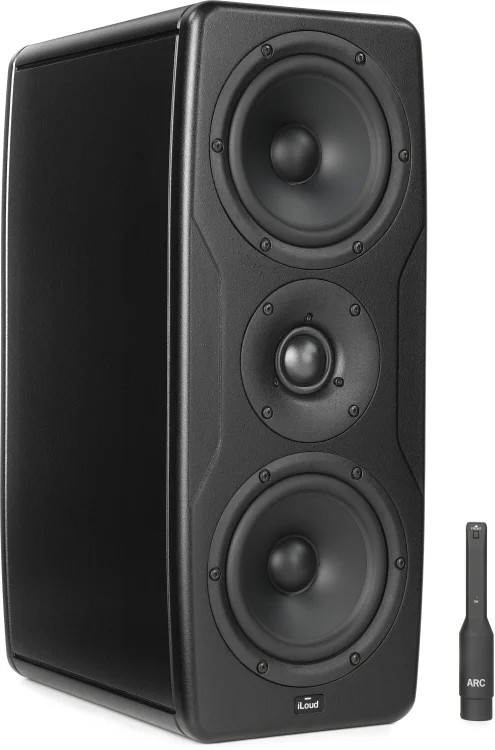 IK Multimedia iLoud Precision MTM Powered Studio Monitor - Black