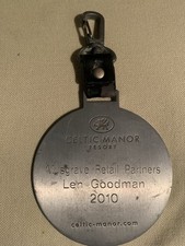 Golf Tag From Celtic Manor  Resort - The Twenty Ten&rsquo;  Len Goodman Inscribed