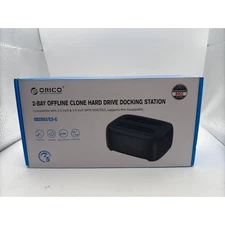 ORICO 2 Bay Offline Clone Hard Drive Docking Station DD28U3 C3 C Black USB 3.0