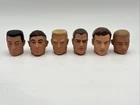 90s-2000s VINTAGE GI JOE HEAD LOT 6 HEADS Accessories
