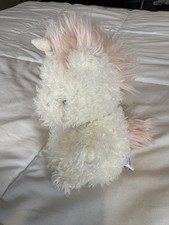 Jellycat Little Unicorn Plush Stuffed Animal Plushy White Pink Rare 8”