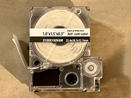 Panduit S100X150VAM MP Printer Self-Laminating Vinyl Label Cassette
