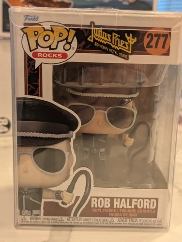 Rob Halford - Judas Priest - Rocks Vaulted Funko Pop 277 With Protector
