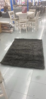 Rug Empire Rustic Lodge, Bear Cubs Area Rug, 7'10'' W x 9'10'' L, Black