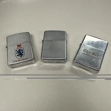 Zippo 3 PAT.2517191 W/matching Inserts RM Hallam & The Bee Danville Register