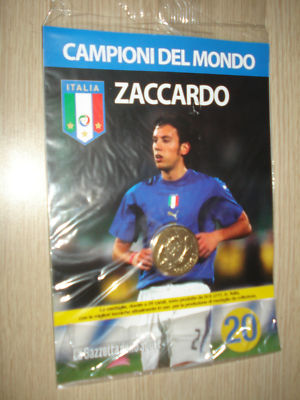 Médaille Italie Cannavaro - Gazzetta Dello Sport, Sortie N°1, NEUVE