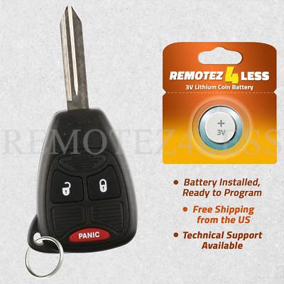 Replacement for Chrysler Dodge Keyless Entry Remote Car Control