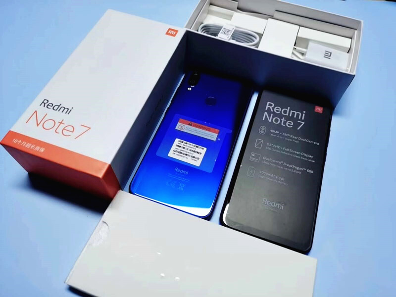 Xiaomi Redmi Note 7 4GB/64GB グローバル版 ブルー Xiaomi Redmi Note 7 4GB/64GB グローバル版 ブルー