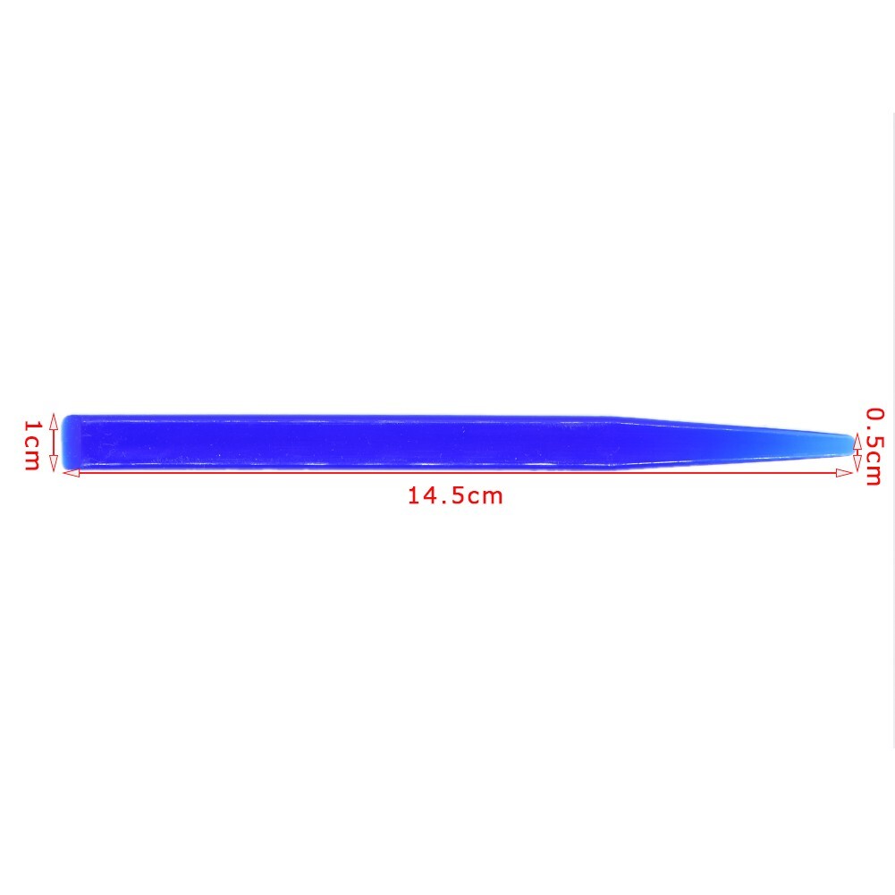 5 Spatules Mélange Dentaire Plastique/verre - Pour Alginate, Ciment Verre Ionomère, Neuf