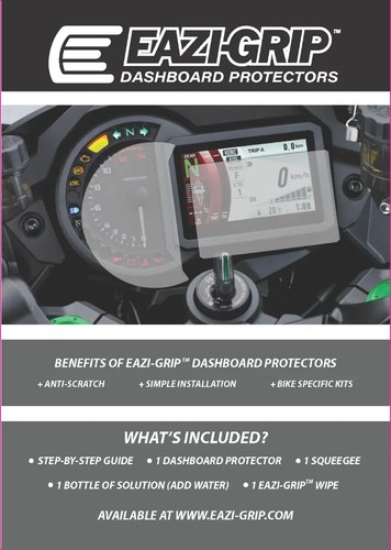 Eazi-Grip Dashboard Screen Protector Yamaha R3 2015-2018 - Picture 2 of 2