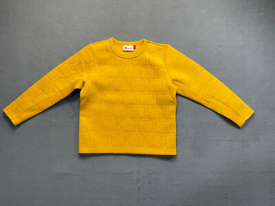 LEGO wear yellow top heads pattern kids size 104cm years