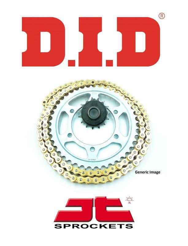 Kawasaki ZX7R 96-03 DID ZVMX Gold X-Ring Chain & JT RB Sprocket