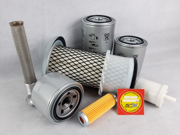 Filter Set (Groß) FüR Kubota G 5200 H ÖL Luft Kraftstoff Hydraulik-image