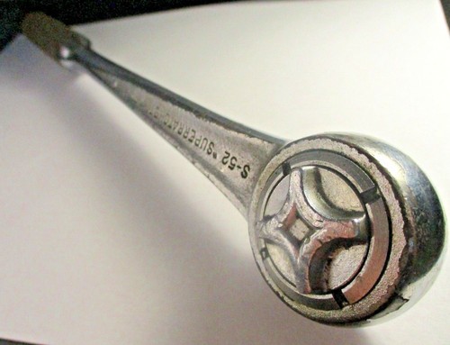 Williams S52 Superratchet 11" Long 1/2" Drive Knurled Handle USA OWNERS MARK