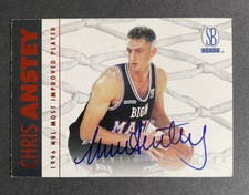 1997 Scoreboard Authentic Autographs Red Foil Chris Anstey