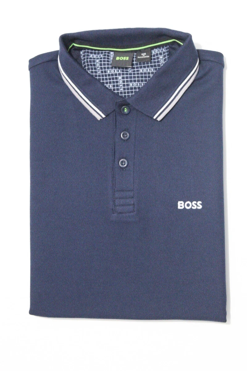 Hugo boss polyester sale polo