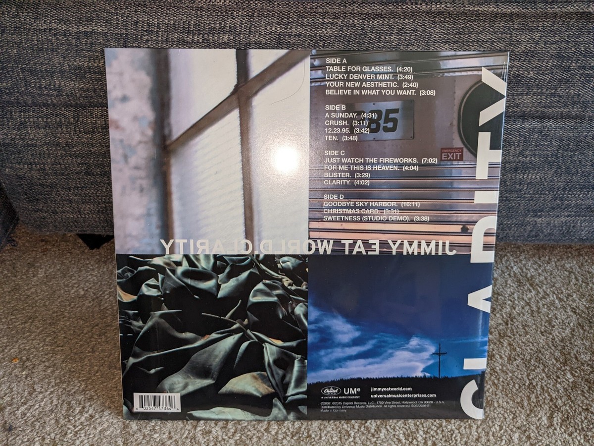 Jimmy Eat World - CLARITY - Vinyl 2 LP Reissue - NEW & SEALED!! | eBay