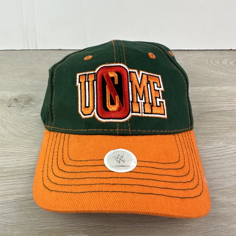Gorra de béisbol WWE Jon Cena 'U Can't C Me' naranja ajustable tamaño adulto Foto 3 de 4
