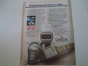 Présentoir Publicitaire Vintage Omega Pour Montres - Numéro 3, En Résine, Fabriqué En Suisse