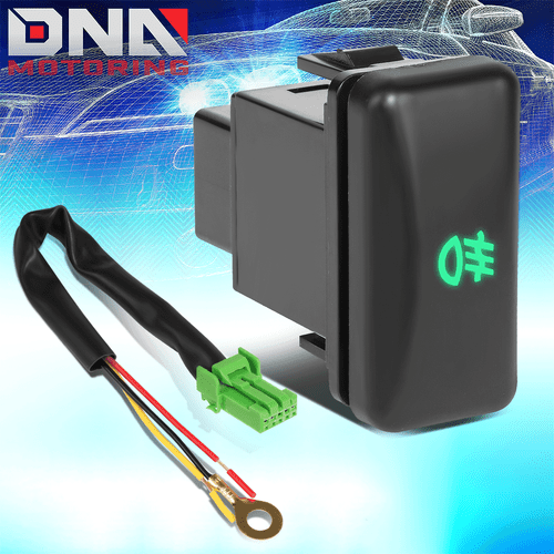 For 1996-2000 Honda Civic Dash Mounted Fog Light Control Switch Push Button Kit - Picture 1 of 6