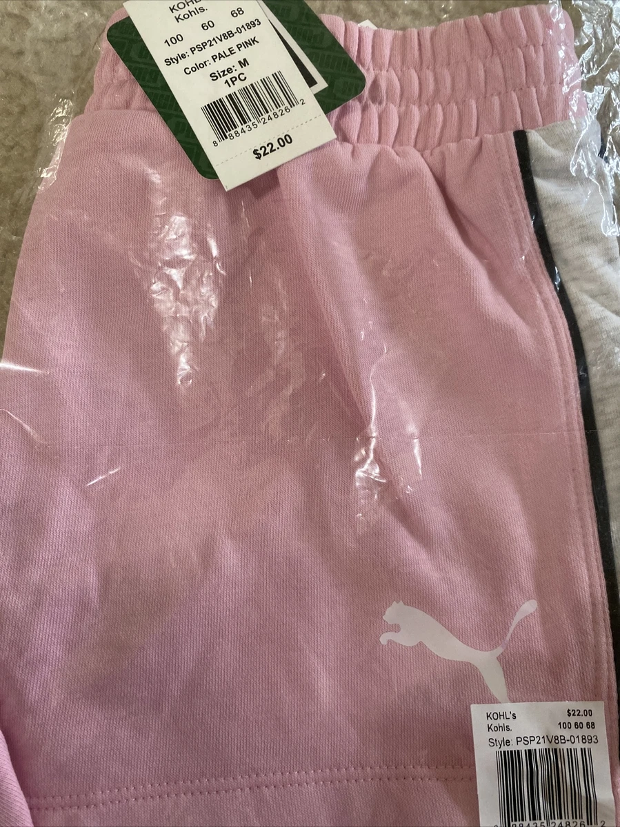 PUMA GIRLS MEDIUM eBay SIZE PINK ACTIVE SHORTS CORE 