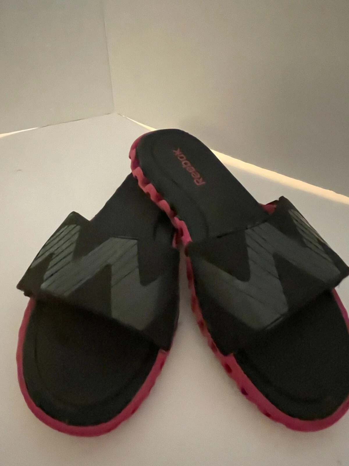 Sandali Reebok ZIG Nano Zignano Slide Rosa & Nero Donna 7