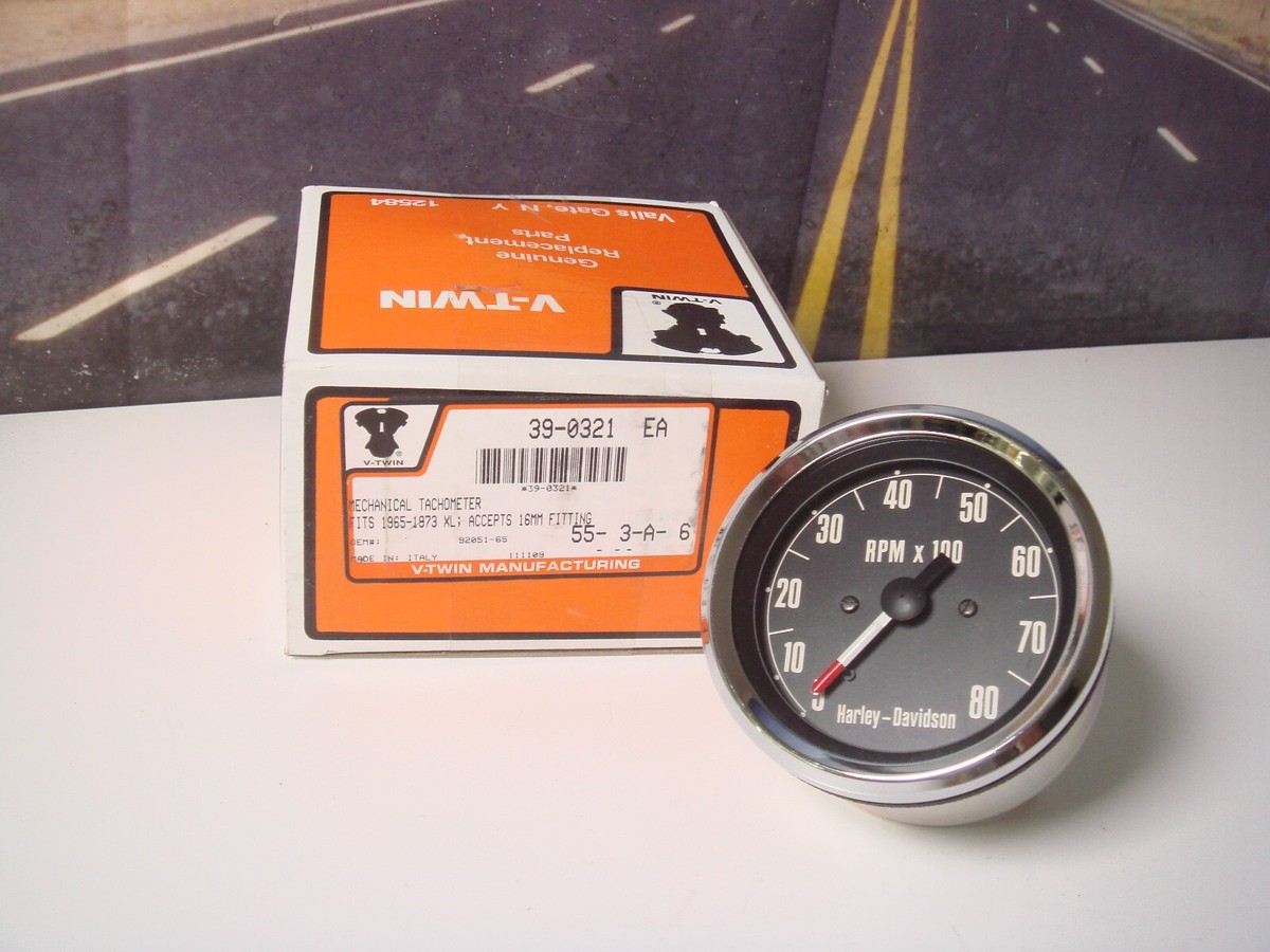 Harley Tachometer Mechanical Ironhead XL Sporty XLCH XLH 65