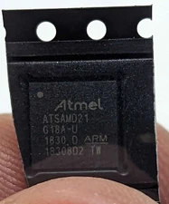 Microchip Microcontroller Chip ATSAMD21G18A-AUT MCU 256KB 32KB NEW 13Pcs/lot