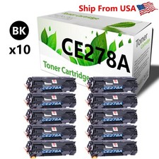 Cartuchos de tóner negro 10PK CE278A 78A para impresora Laser Jet M1539dnf