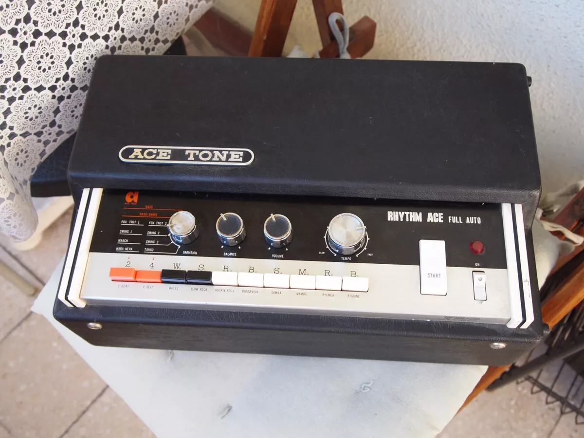 Ace Tone Rhythm Ace FR-3 Vintage Drum Machine WORKING | eBay