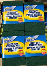 4-5 Pack  Scrub Buddies Heavy Duty Scouring Pads-RARE COLLECTIBLE-SHIP N24HR-NEW