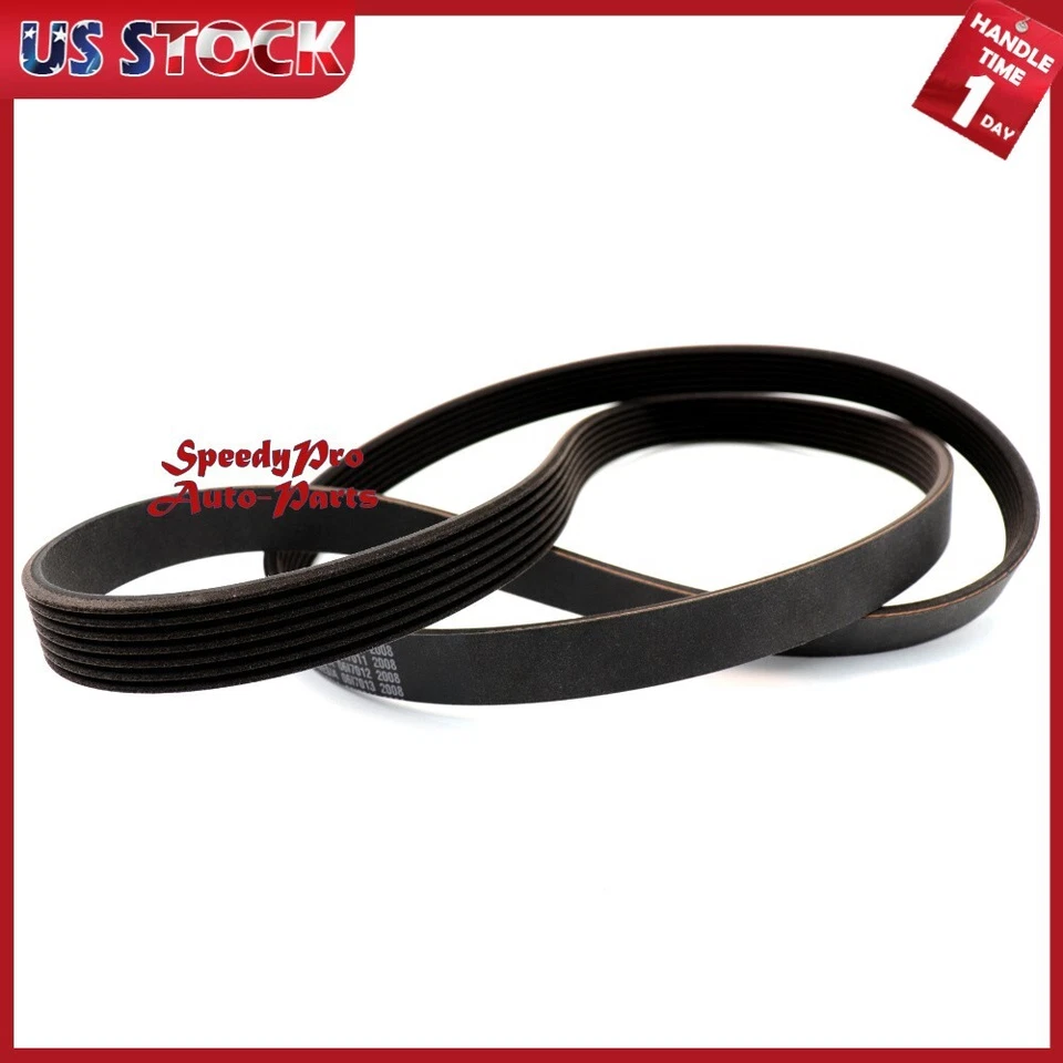 Correa de transmisión serpentina OEM para Honda Odyssey Passport Pilot Ridgeline Acura MDX Foto 4 de 4