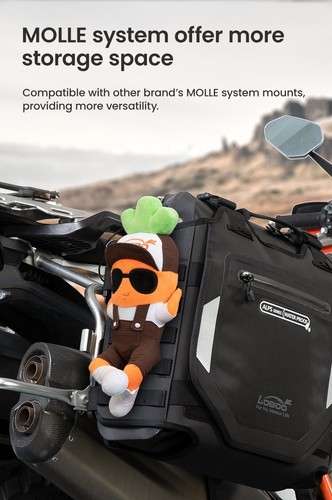 30L+30L Alps Inflatable Motorcycle Side Bags – Waterproof TPU Quick Access - Foto 13 di 23